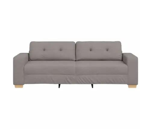 Sofa Taupe 221 X 78 X 80 Cm Audinys