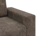 Dvivietė Sofa Su Pagalve Tamsiai Pilka Dirbtinė Oda