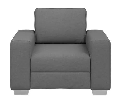 Tumši Pelēks Dīvāna Krēsls, 59 Cm Audums Vidaxl