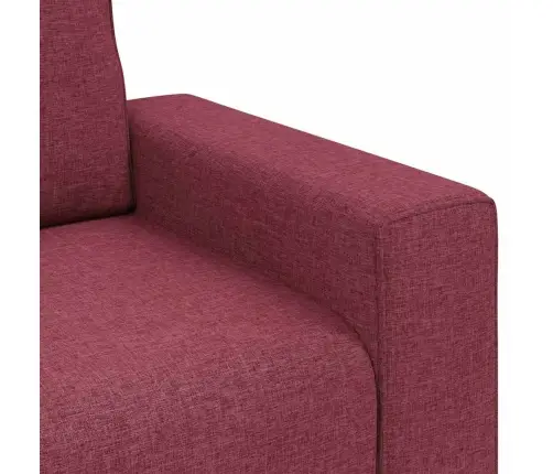 Dīvāna Krēsls Vīna Sarkans - 59 Cm Audums Vidaxl