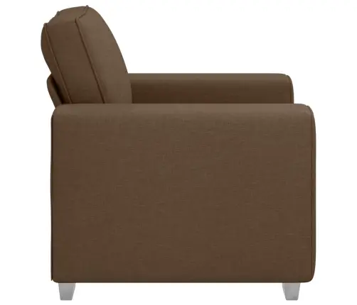 Brūns Auduma Sofas Krēsls 59 Cm Vidaxl