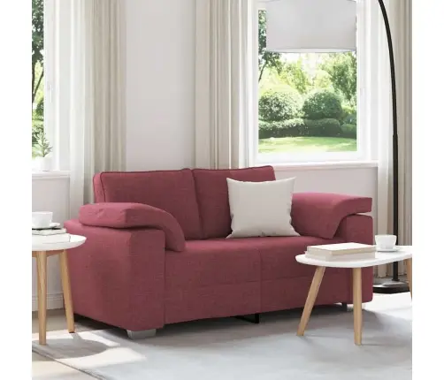 Sofa Vyno Raudona 160 X 77 X 82 Cm Audinys