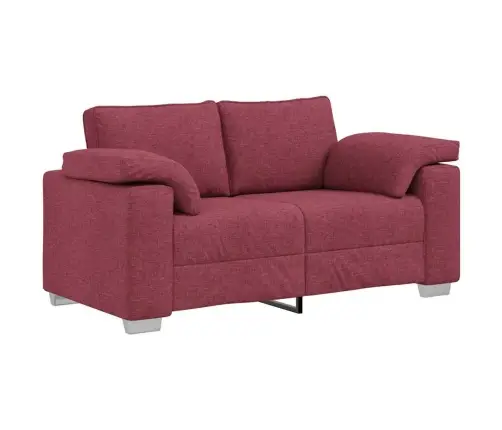 Sofa Vyno Raudona 160 X 77 X 82 Cm Audinys