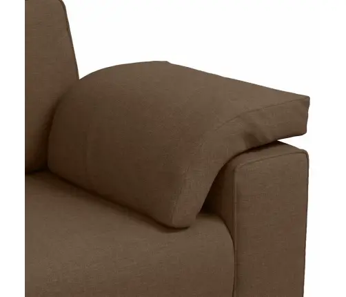 Diivan Padjaga Pruun 160 X 77 X 82 Cm Kangas