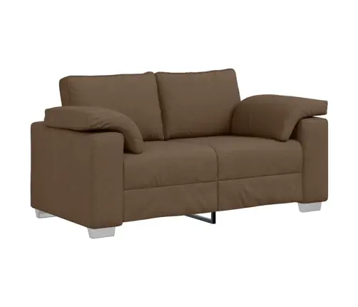 Diivan Padjaga Pruun 160 X 77 X 82 Cm Kangas