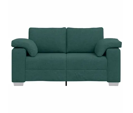 Dīvāns Ar Spilvenu Tumši Zaļš 160 X 77 X 82 Cm Audums Vidaxl