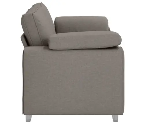 Diivan Pruunikashall 180 X 77 X 82 Cm Kangas