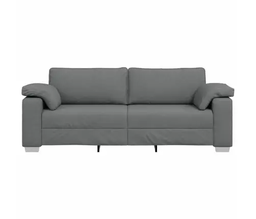 Sofa Su Pagalve Tamsiai Pilka 219 X 77 X 82 Cm Audinys