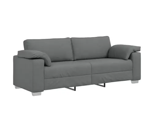 Sofa Su Pagalve Tamsiai Pilka 219 X 77 X 82 Cm Audinys