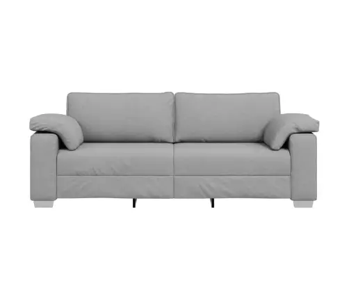 3 Vietīgs Dīvāns Gaiši Pelēks, 178 Cm, Audums Vidaxl