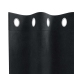 Užuolaidos Su Užuolaidomis 2 Pcs Juoda 140 X 245 Cm Aksomas