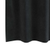 Užuolaidos Su Užuolaidomis 2 Pcs Juoda 140 X 245 Cm Aksomas