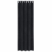 Užuolaidos Su Užuolaidomis 2 Pcs Juoda 140 X 245 Cm Aksomas