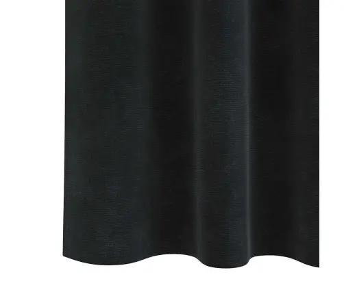 Kardinaid Kardinatega 2 Pcs Must 140 X 225 Cm Samet