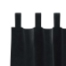 Kardinaid Kardinatega 2 Pcs Must 140 X 260 Cm Samet