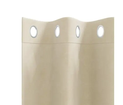 Melni Aizkari Ar Aci 2 Gabali Krēmkrāsas Samts Vidaxl