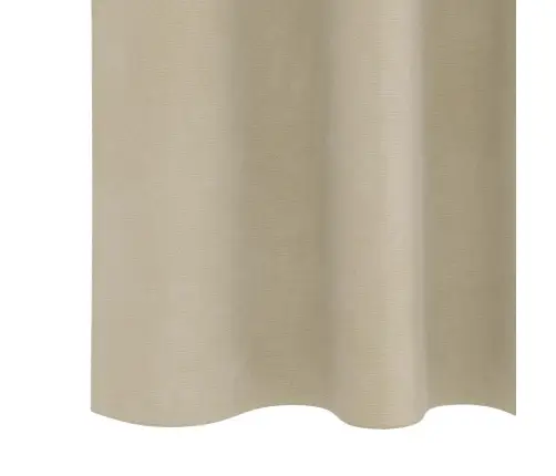 Blackout Aizkari Ar Augšējo Lenti 2 Gab Krema Samts Vidaxl