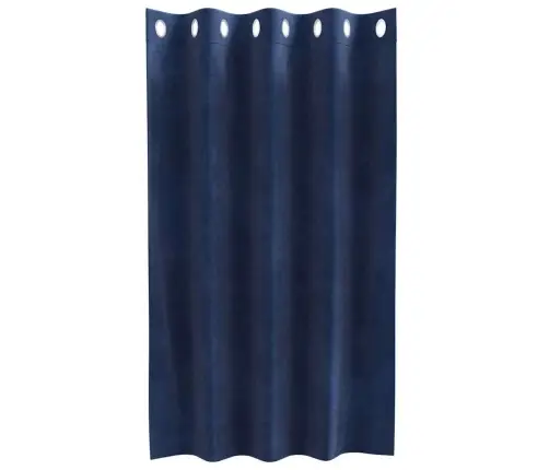 Pimendavad Kardinad 2 Pcs Tumesinine 140 X 140 Cm Samet