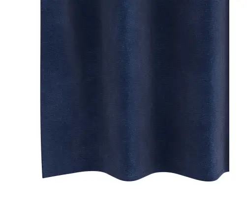 Užtemdymo Užuolaidos 2 Pcs Tamsiai Mėlyna 140 X 225 Cm Aksomas