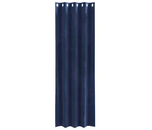 Užtemdymo Užuolaidos 2 Pcs Tamsiai Mėlyna 140 X 225 Cm Aksomas