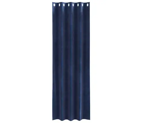 Užtemdymo Užuolaidos 2 Pcs Tamsiai Mėlyna 140 X 225 Cm Aksomas