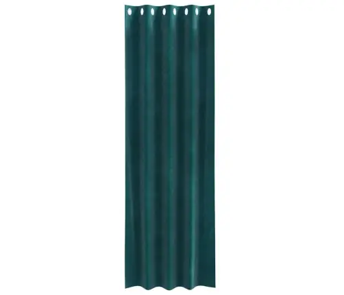 Aizkari Ar Acs Caurumiem 2 Gabali Tumši Zaļš Samts Vidaxl