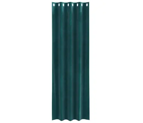 Pimendavad Kardinad 2 Pcs Tume Rohelise 140 X 245 Cm Samet