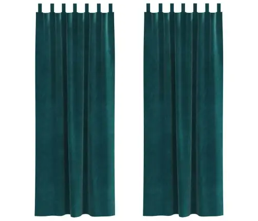 Kardinaid Kardinatega 2 Pcs Tumeroheline 140 X 260 Cm Samet Kardinaid Kardinatega 2 Pcs Tumeroheline 140 X 260 Cm Samet