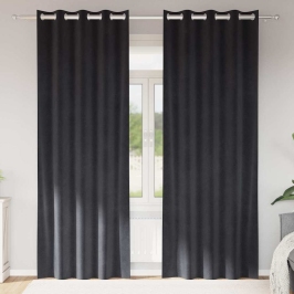 Kardinaid Kardinatega 2 Pcs Tumehall 140 X 260 Cm Samet