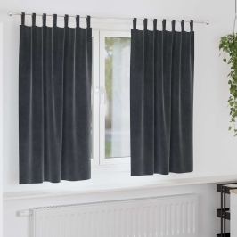 Kardinaid Kardinatega 2 Pcs Tumehall 140 X 175 Cm Samet