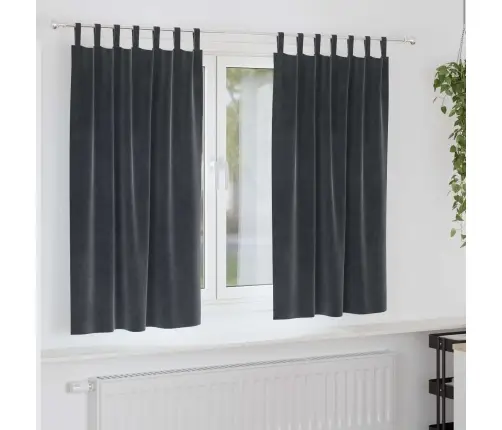 Pimendavad Kardinad 2 Pcs Tumehall 140 X 175 Cm Samet