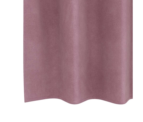 Melni Aizkari Ar Acīm 2 Gab Dark Pink Velvet Vidaxl