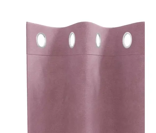 Melni Aizkari Ar Acīm 2 Gabali Tumši Rozā Zīda Vidaxl