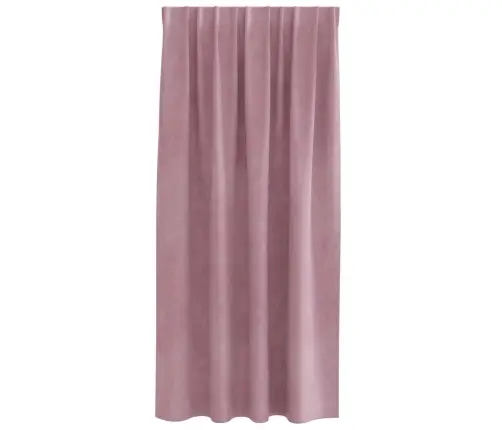 Aptumšojošie Aizkari 2 Pcs Tumšs Rozā 140 X 175 Cm Samts Vidaxl