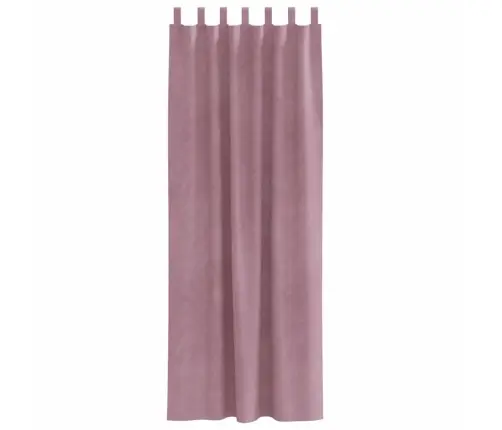Kardinaid Kardinatega 2 Pcs Tume Roosa 140 X 225 Cm Samet