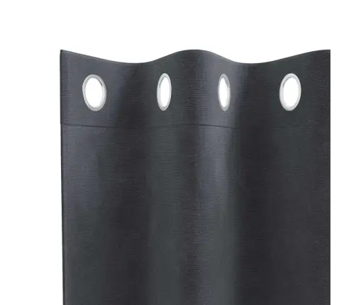 Melnie Aizkari Ar Acs Caurumiem 2 Gabali Gaiši Pelēks Samts Vidaxl