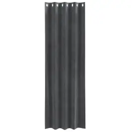 Aptumšojošie Aizkari 2 Pcs Gaiši Pelēks 140 X 225 Cm Samts Vidaxl