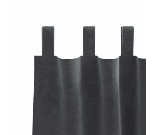 Melni Aizkari Ar Piek Hanging Cilpām 2 Gabali Gaiši Pelēka Samta Vidaxl Melni Aizkari Ar Piek Hanging Cilpām 2 Gabali Gaiši Pelēka Samta Vidaxl