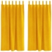 Kardinaid Kardinatega 2 Pcs Kollane Sinep 140 X 175 Cm Samet
