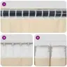 Kardinaid Kardinatega 2 Pcs Helehall 140 X 225 Cm Samet Kardinaid Kardinatega 2 Pcs Helehall 140 X 225 Cm Samet
