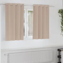 Užtemdymo Užuolaidos Taupe Poliesteris