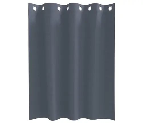 Aizkari Ar Aizkariem 2 Pcs Antracīta 140 X 140 Cm Poliesters Vidaxl Aizkari Ar Aizkariem 2 Pcs Antracīta 140 X 140 Cm Poliesters Vidaxl