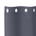 Aizkari Ar Aizkariem 2 Pcs Antracīta 245 X 140 Cm Poliesters Vidaxl