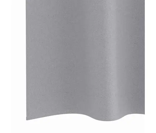 Aizkari Ar Aizkariem 2 Pcs Gaiši Pelēka 225 X 140 Cm Poliesters Vidaxl