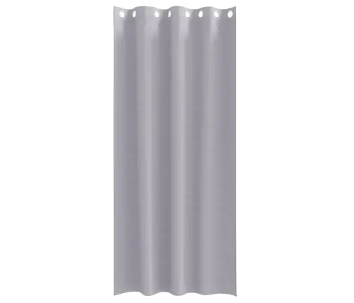 Aizkari 2 Pcs Metāla Pelēks 225 X 140 Cm Poliesters Vidaxl Aizkari 2 Pcs Metāla Pelēks 225 X 140 Cm Poliesters Vidaxl