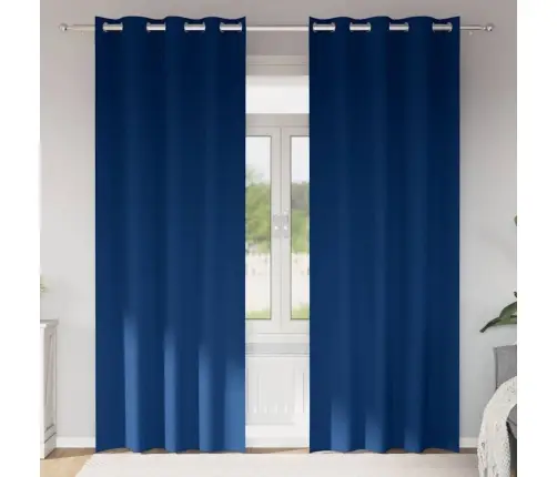 Užuolaidos Su Žiedais, Blokuojančios Šviesą 2 Pcs