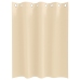 Aizkari Ar Aizkariem 2 Pcs Krēmkrāsa 140 X 140 Cm Poliesters Vidaxl