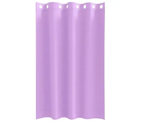 Aizkari Ar Aizkariem 2 Pcs Violeta 175 X 140 Cm Poliesters Vidaxl