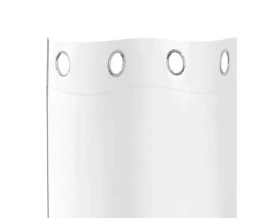Aizkari Ar Aizkariem 2 Pcs Tīri Balts 245 X 140 Cm Poliesters Vidaxl