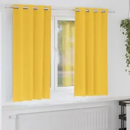 Užtemdymo Užuolaidos Garučių Geltona Poliesteris